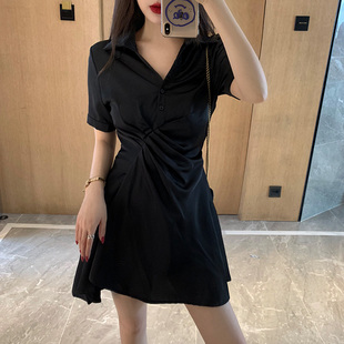 胖mm微胖女生梨形型显身材女孩大码多巴胺高级感巨显瘦穿搭连衣裙