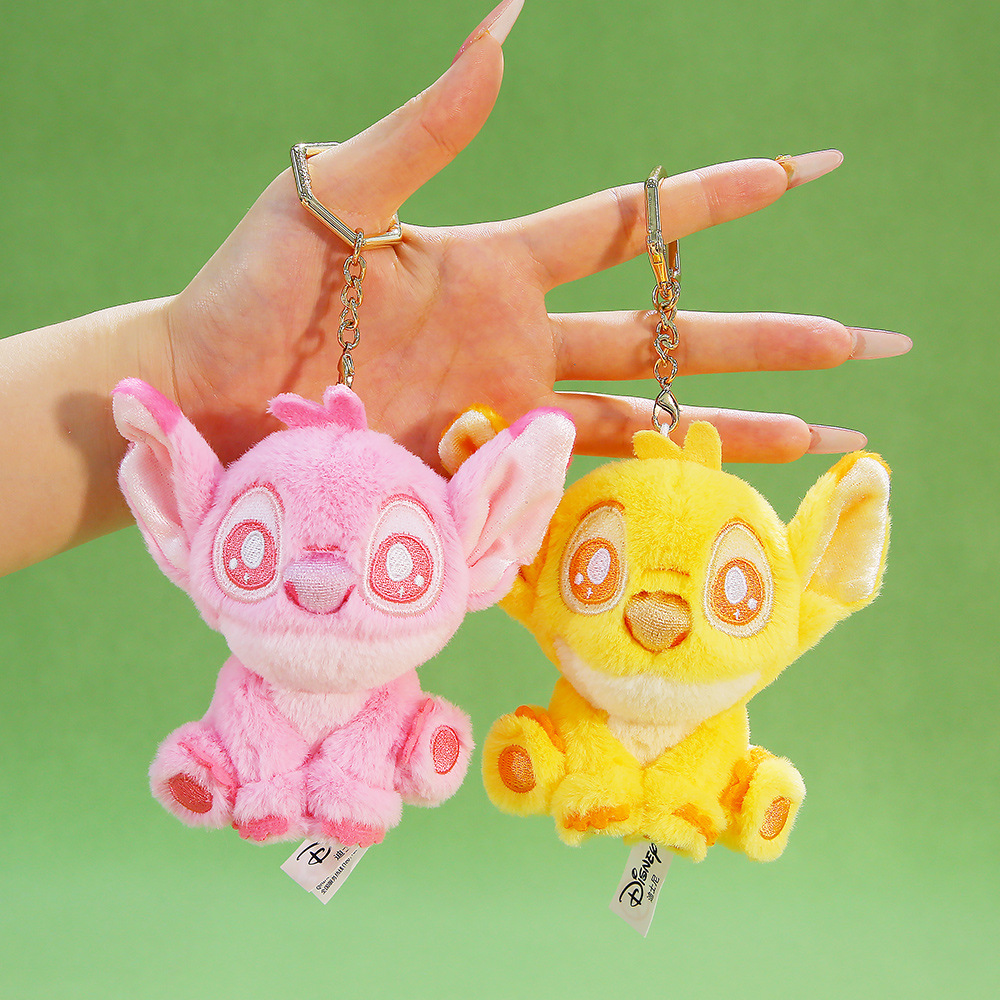 新款毛绒玩偶史迪仔气泡水系列公仔挂件玩具钥匙扣可爱萌趣伴手礼