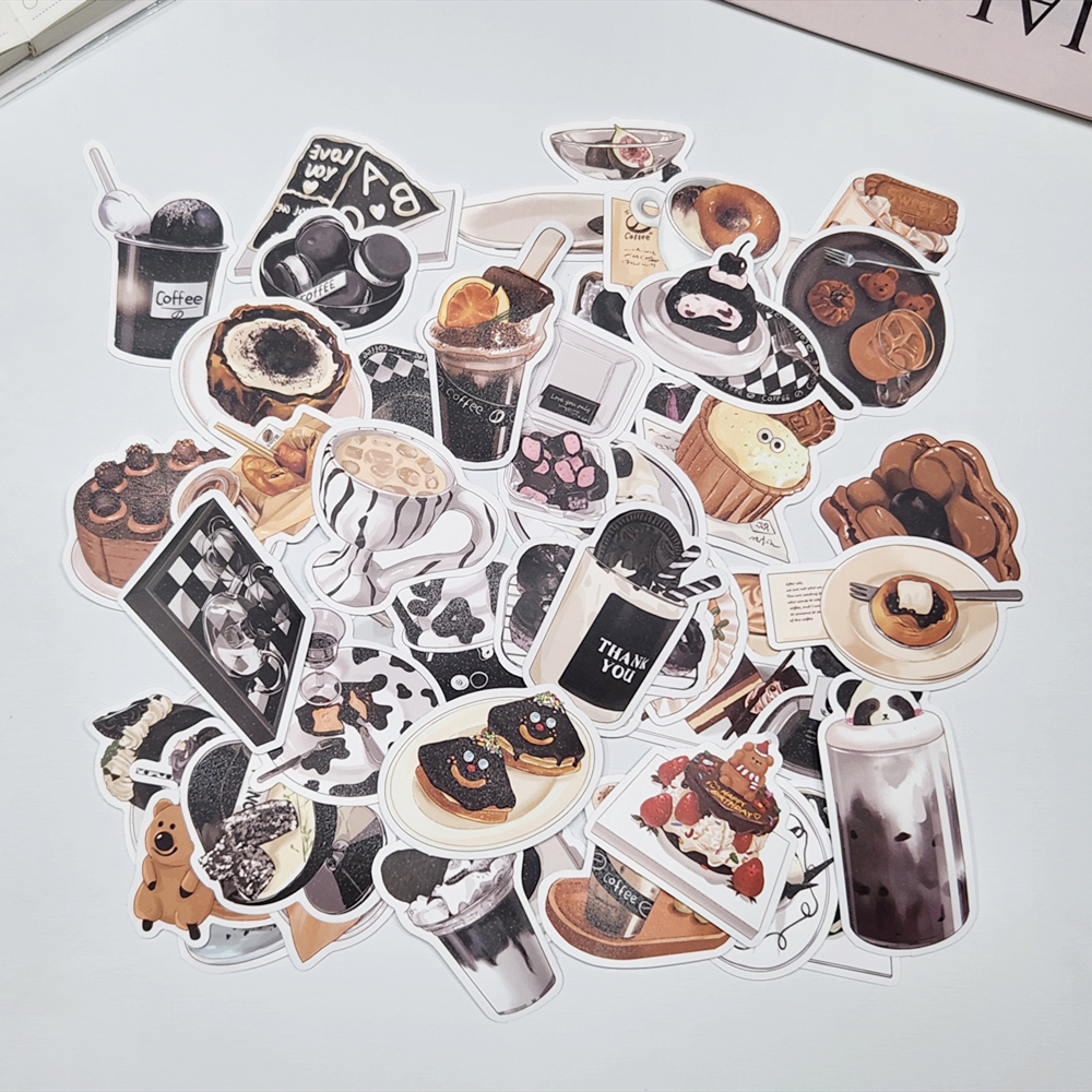 点点家贴纸包美食甜点烤串