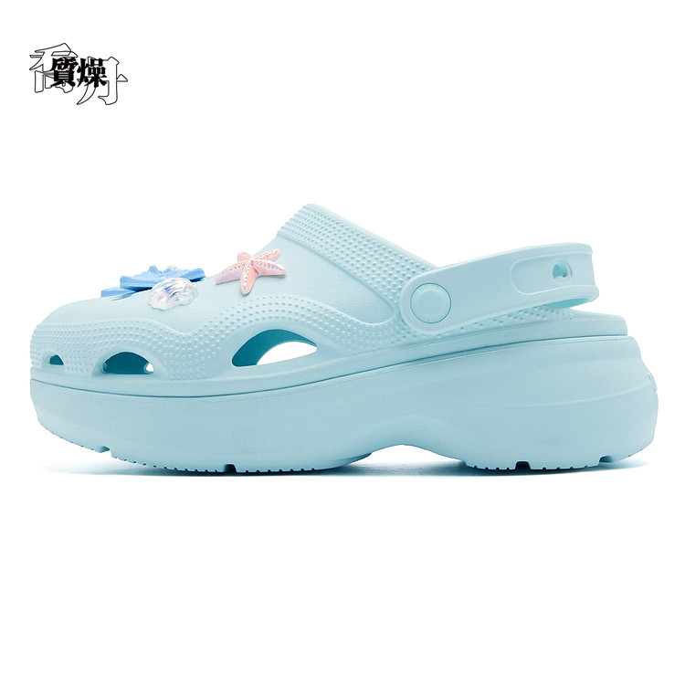 【海贝洞洞鞋】乔丹2026秋季女时尚质燥休闲运动拖鞋QDL112263472