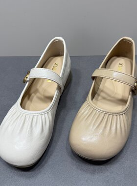 奶鞋女夏韩版软底低跟玛丽珍单鞋