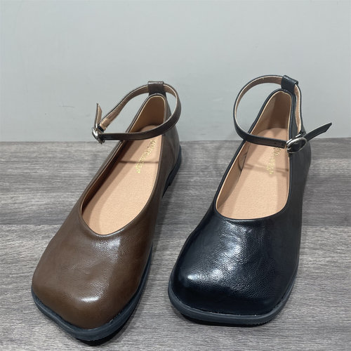 断码处理浅口百搭软底单鞋女