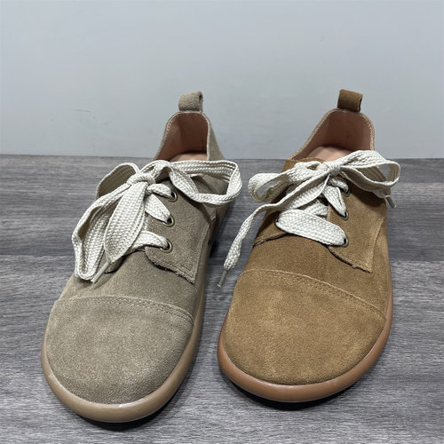 断码处理复古森系勃肯鞋女