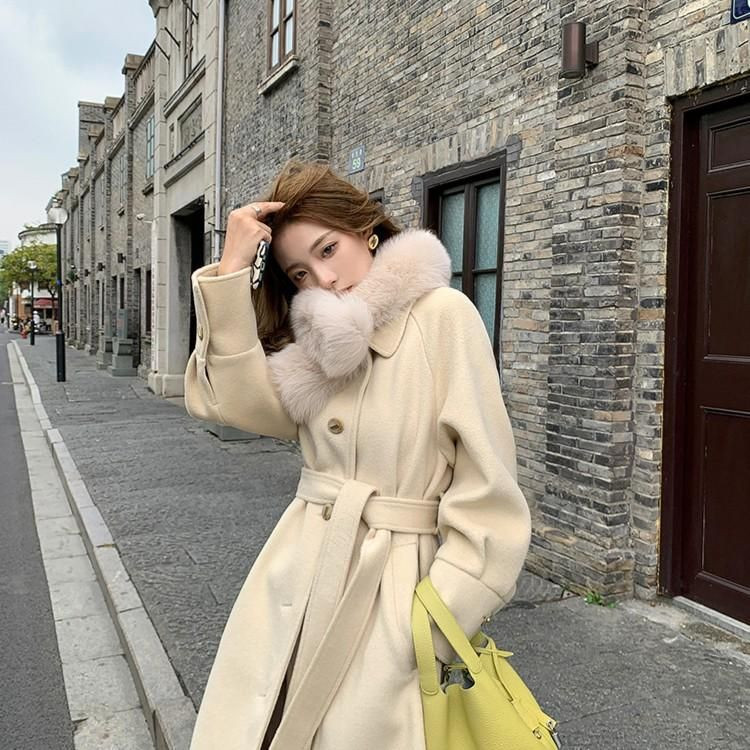 气质秋冬季女装高级感小个子御姐毛呢西装外套小香风赫本2022新款