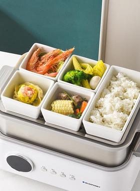 荣裕多耐高温家用蒸碗长方形小方碗蒸饭蒸菜蒸炖汤炖罐汤碗蒸蛋碗