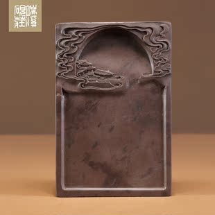 端溪肇庆端砚宋坑海天旭日砚书法送礼收藏礼盒伴手礼文房四宝砚台