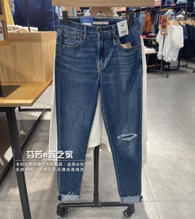 18882 Levis李维斯正品 牛仔裤 女士721高腰紧身薄款 0524 商场同款
