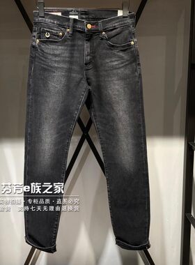 李维斯新款男士502黑灰牛仔裤