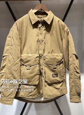 Levis李维斯正品2024秋冬款男士工装风宽松轻薄羽绒服 002NA-0000
