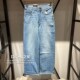 Levis李维斯正品 0020 A6081 2025款 女士高腰宽松直筒浅水洗牛仔裤