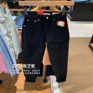 19745 女士Red先锋BF直筒黑色牛仔裤 0005 商场同款 Levis李维斯正品