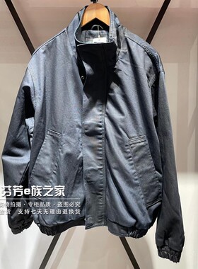 Levis李维斯正品2025新款 男士黑色立领宽松 休闲夹克 003GO-0000