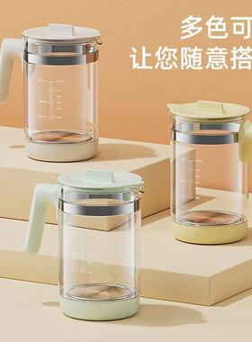 恒温壶调奶器配件玻璃壶带盖子