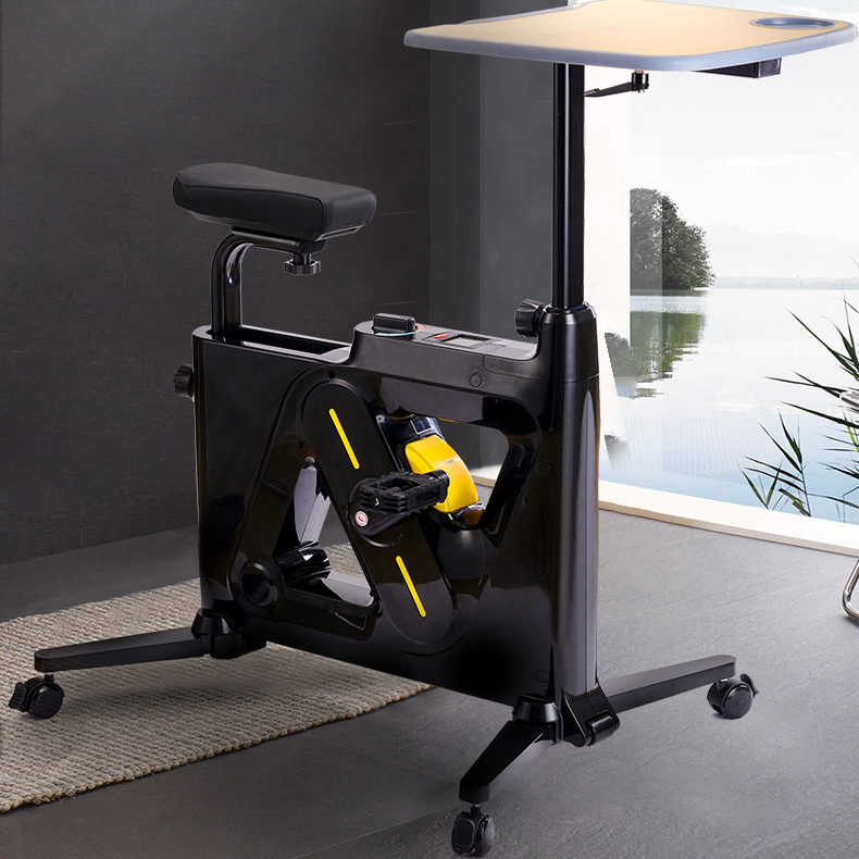 可折叠新款免安装磁控健身车办公室家用动感单车静音室内健身车