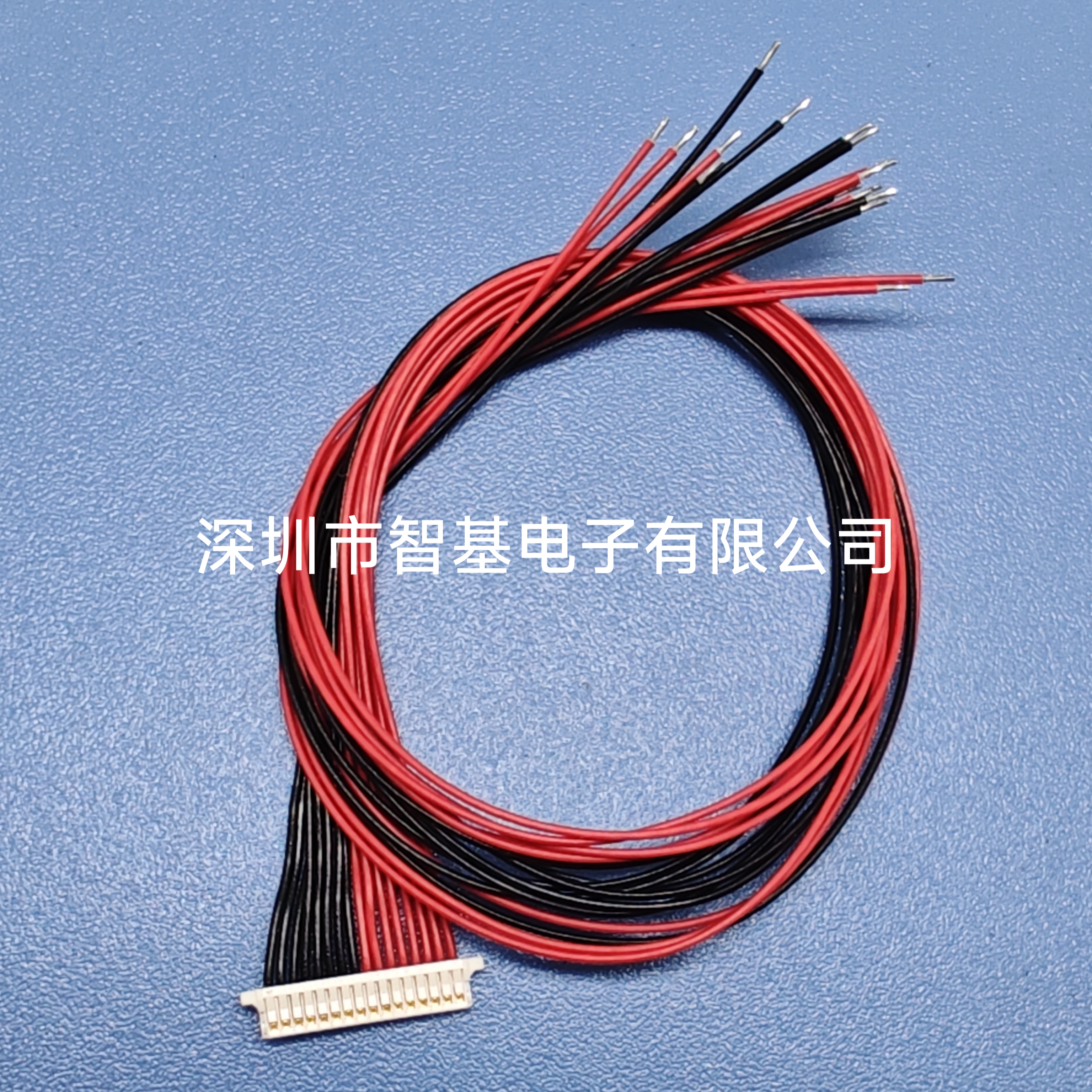 国产SUH间距0.8端子线 0.8打线式SUHR-10V-S-B 0.8线长200mm300mm