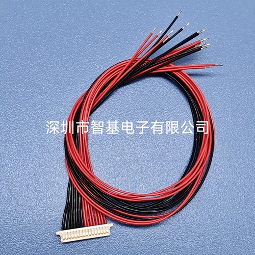 国产SUH间距0.8端子线 0.8打线式SUHR-10V-S-B 0.8线长200mm300mm