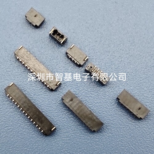 国产DF52针座 间距0.8mm DF52-4S-0.8H(21)  0.8mm针座DF52连接器