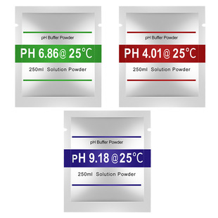 6.86 PH缓冲剂 高精度粉包4.01 校正 ph笔酸碱度计测试溶液 9.18