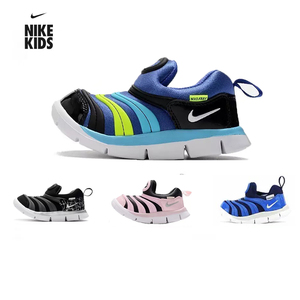 Nike耐克毛毛虫童鞋撞色轻便运动鞋一脚蹬软底缓震跑步休闲鞋