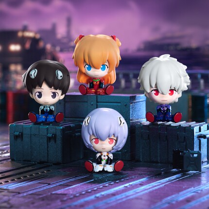 TOP TOY新世纪福音战士EVANGELION迷你mini坐坐EVA系列Q版盲盒