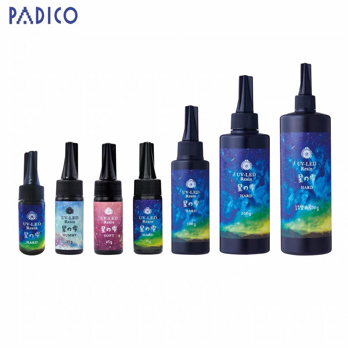 日本PADICO原装正品UV-LED 树脂滴胶硬/软/超软 星の雫