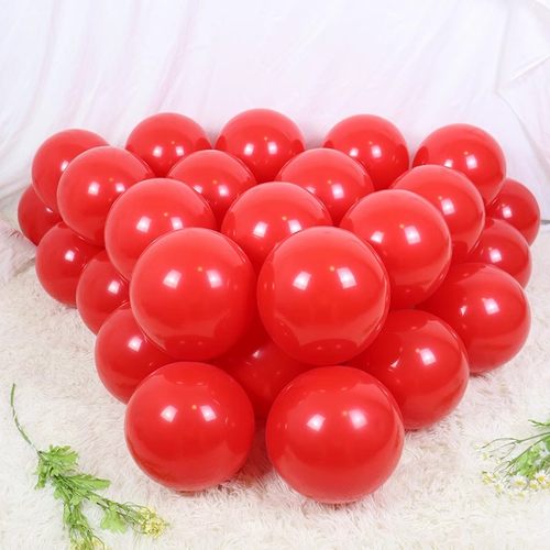 红色系列中国红气球装饰布置