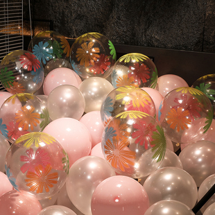 气球装饰卡通婚礼儿童周岁生日派对场景布置马卡龙六一儿童节男孩