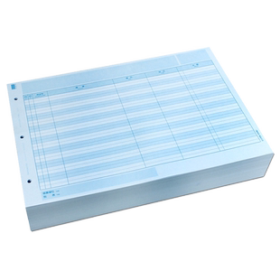 西玛表单KZJ101账簿打印纸A4总分类账三栏式明细账西玛SJ121011激光账纸总账账页纸明细分类账用友软件打印纸