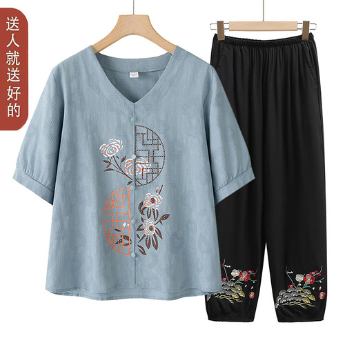 透气不闷热！老年人夏天衣服
