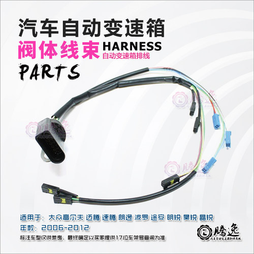 途安 迈腾 速腾 朗逸  宝来 晶锐 六档变速箱阀体线束 排线 09G