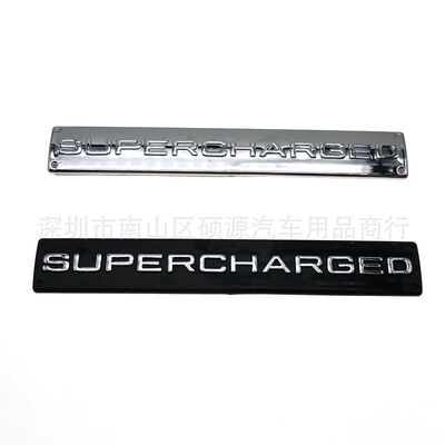 supercharged车贴标适用于路虎揽