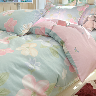 莫凡家纺全棉纯棉被套单件亲肤单人被罩200x230儿童被单学生床品