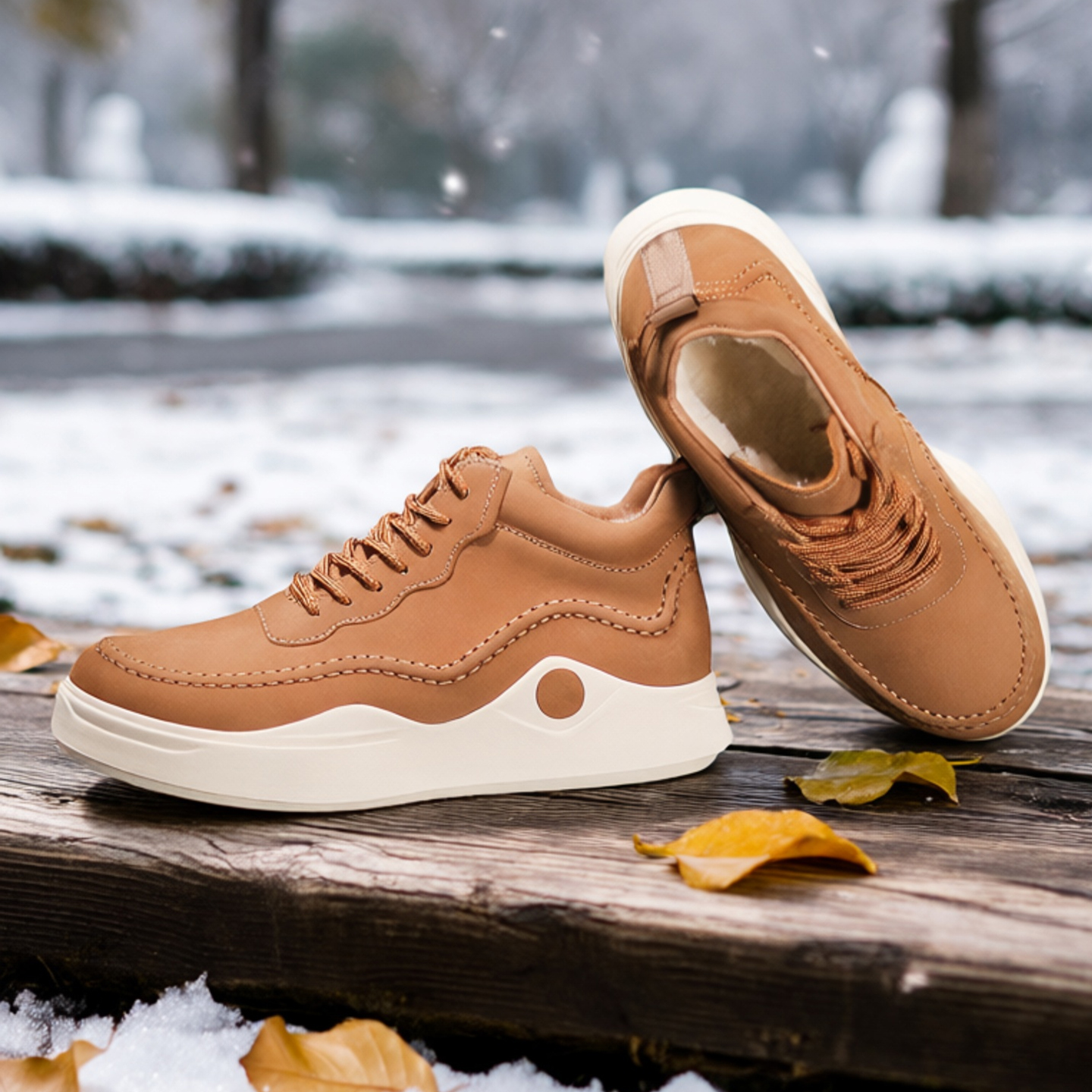 2024新款冬季雪地靴皮毛一体棉鞋