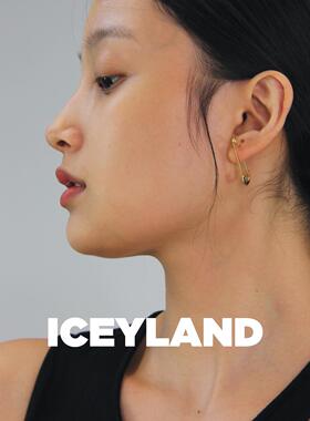 别针耳环ICEYLAND纯银潮流