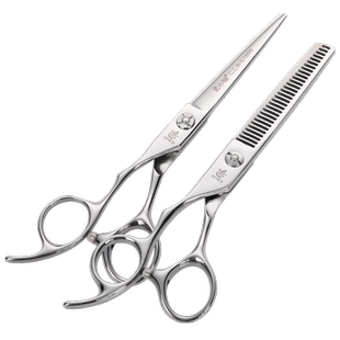 日本玄鸟左手理发剪刀平牙打薄剪组合套装左撇子专用美发专业6寸