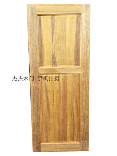 房门白胚门印尼菠萝格白胚原木门