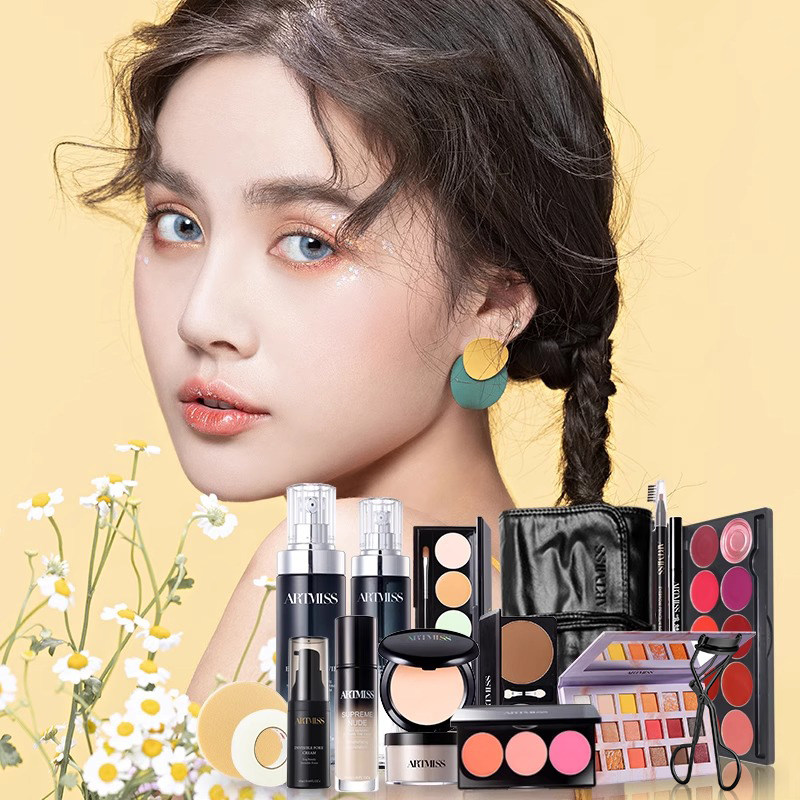 唯魅秀初学者化妆品套装全套组合彩妆一套盒淡妆自然女学生新手