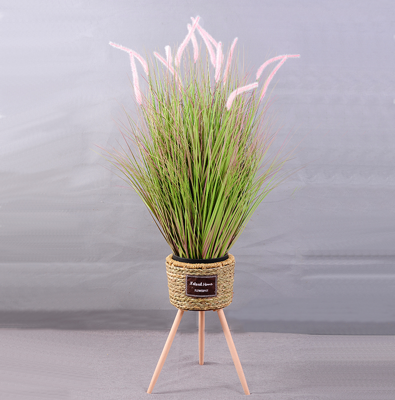 芦苇狗尾巴草假干花大型仿真植物