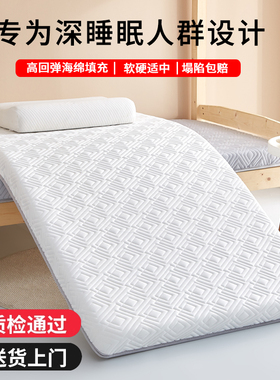新款新生开学单人床垫褥垫卧室学生宿舍卧室宿舍学生床垫单人褥垫