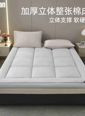 ZENITH 云巅新款加厚立体整张棉酒店学生抗菌亲肤软床垫睡觉地垫