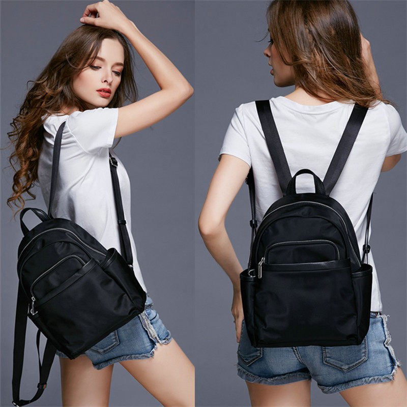 new pattern Nylon Backpack Ms. small backpack black fashion leisure time Europe and America oxford Ultralight Travelling bagin the Leather/Lady bags/Men's bag, Backpack  category - from Buy2taobao.com to provide professional Taobao agent buy service