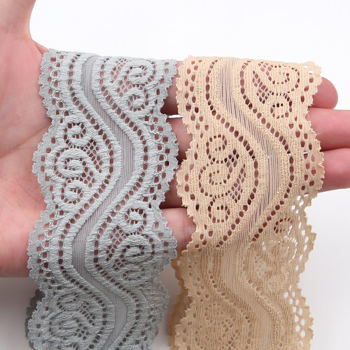 蒂洁欧根纱蕾丝花边辅料