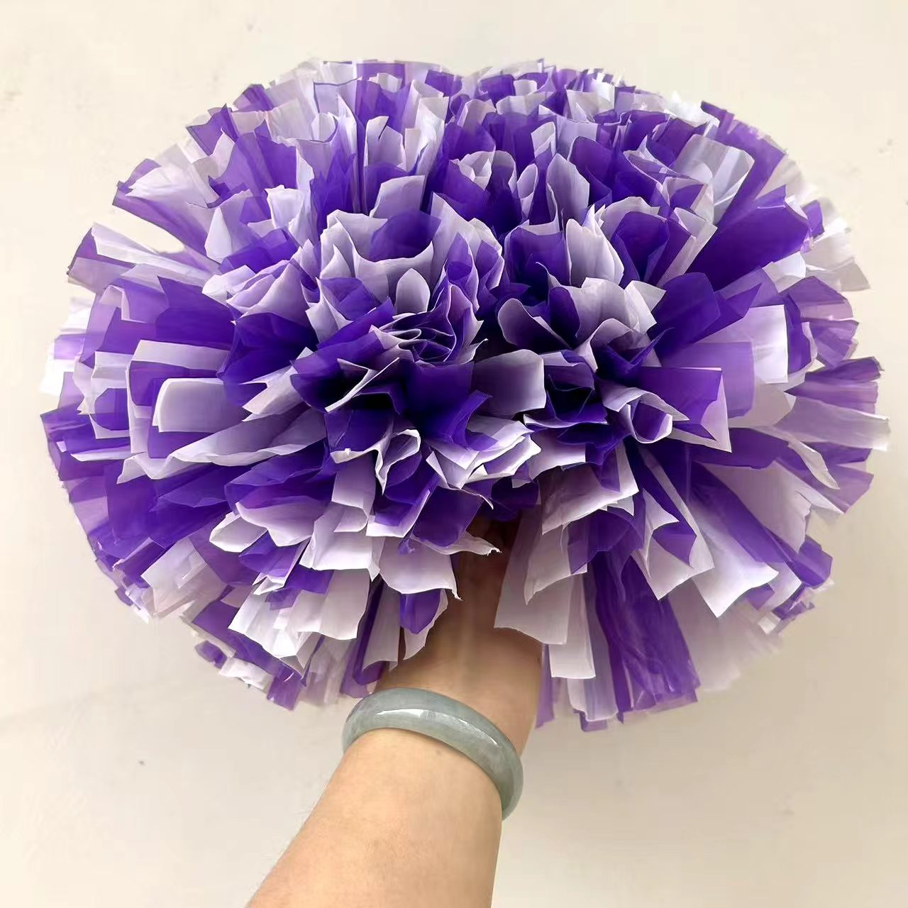 特级竞技啦啦操专用花球啦啦队手拿花球