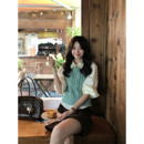 韩系高智感淡黄色含莱赛尔百搭简约叠穿衬衫 Even一雯 初秋时分