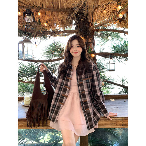 Even一雯【元英私服】韩系高智感拼接木耳边淡粉色吊带长短裙