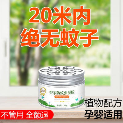 【送礼品】天然香茅驱蚊凝胶液防