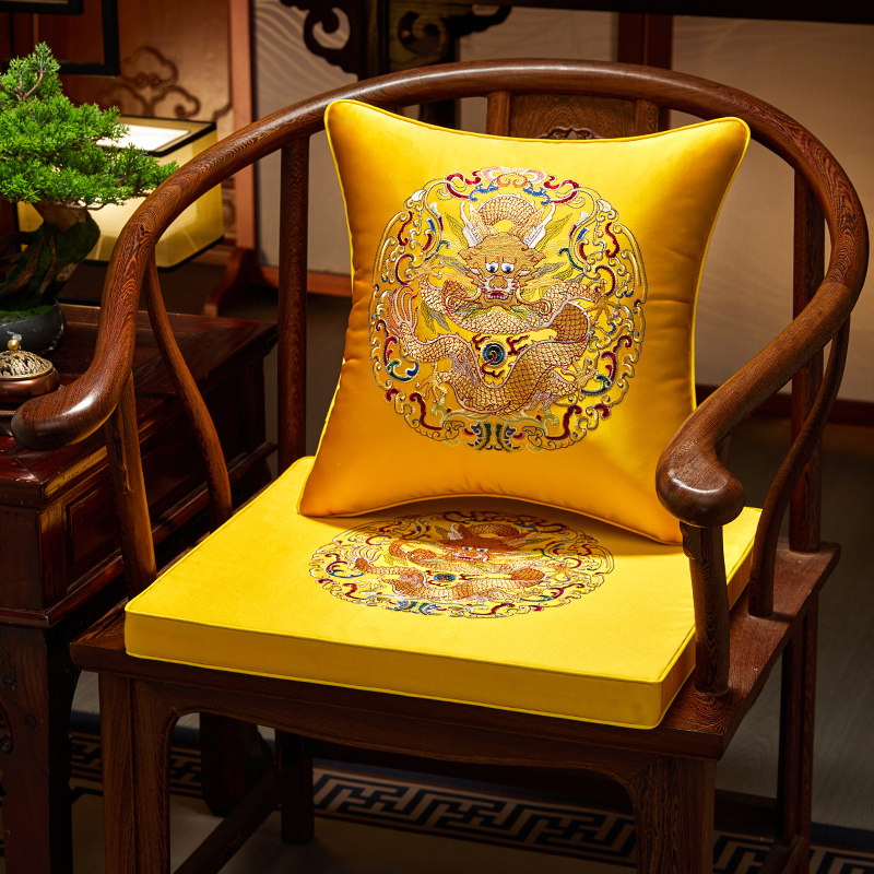新中式绣花椅垫红木沙发坐垫实木家具太师椅圈椅防滑海绵垫子定制,居家布艺,椅垫,淘宝优惠券,粉丝福利购,淘宝优惠卷