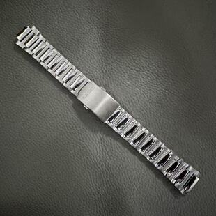 凸口 男 500表带2711实心钢带手表链配件 适配卡西欧EF