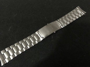 适用于欧米茄 钢带 海马/超霸/007 配件 手表带 实心20/22mm