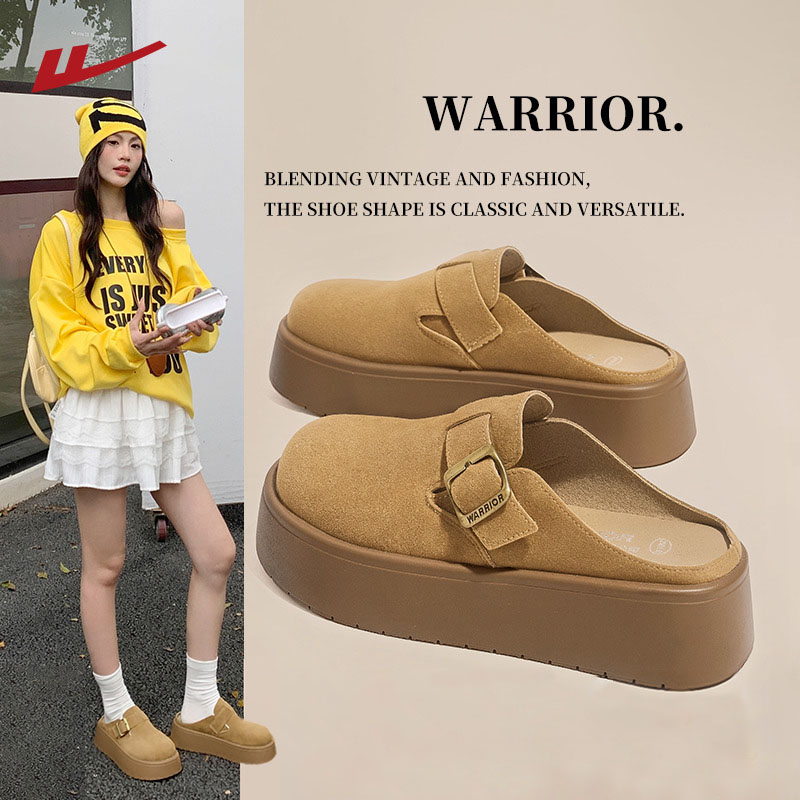 回力经典国货正品厚底半拖勃肯鞋